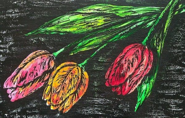 Scratchboard – eine Zeichentechnik für Kinder