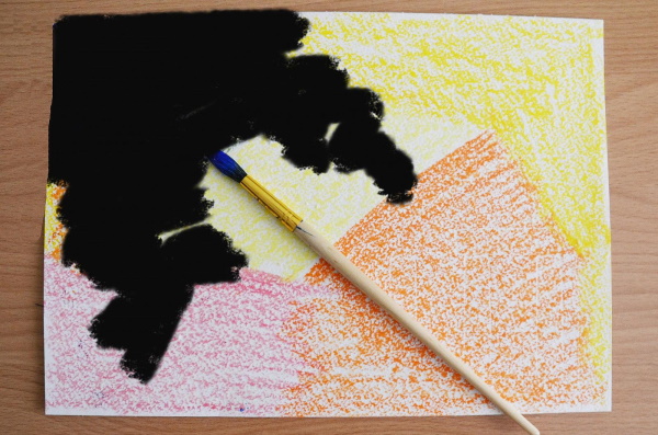 Scratchboard – eine Zeichentechnik für Kinder