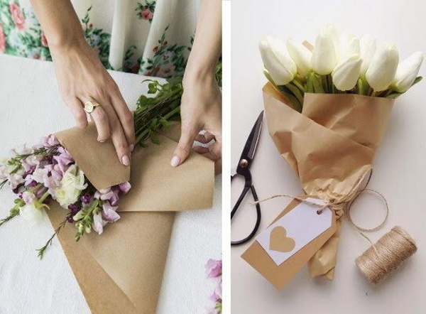 So machen Sie Schritt für Schritt einen Blumenstrauß mit Ihren eigenen Händen