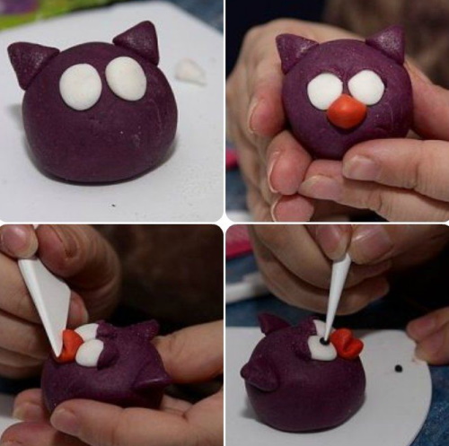 Wie man mit Kindern mit eigenen Händen Smeshariki aus Plastilin formt