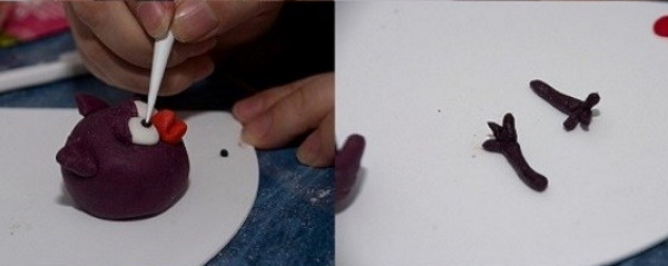 Wie man mit Kindern mit eigenen Händen Smeshariki aus Plastilin formt
