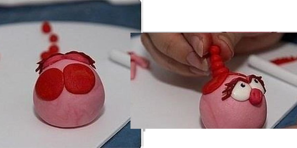 Wie man mit Kindern mit eigenen Händen Smeshariki aus Plastilin formt