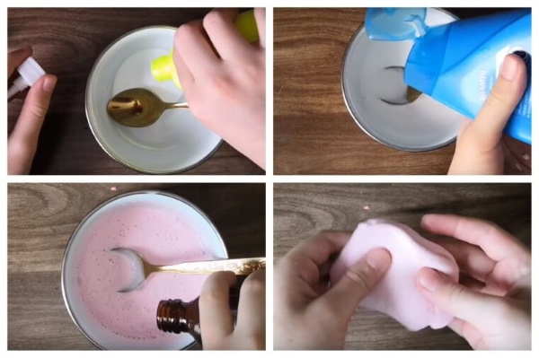 Wie man zu Hause Luftplastilin herstellt