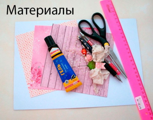 DIY-Überraschungsbox mit Fotos. Schemata, Fotos