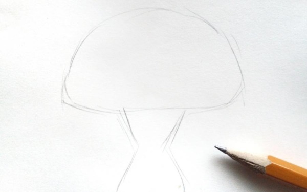 Sonnenblumenzeichnung für Kinder mit Bleistift, Farben