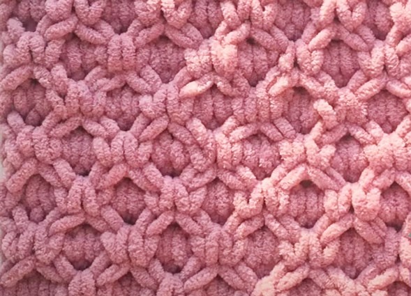 Verwirrungsmuster mit Stricknadeln. Schema und Beschreibung für Anfänger