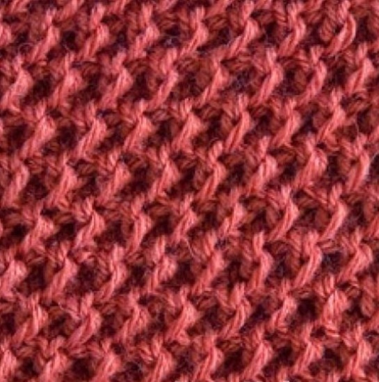 Verwirrungsmuster mit Stricknadeln. Schema und Beschreibung für Anfänger