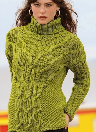Verwirrungsmuster mit Stricknadeln. Schema und Beschreibung für Anfänger