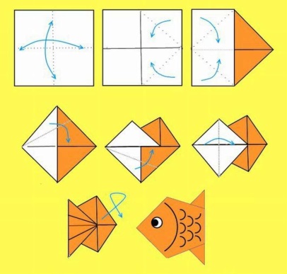Anwendung von Fischen in einem Aquarium Vorbereitungs-, Junior-, Senior-Gruppe