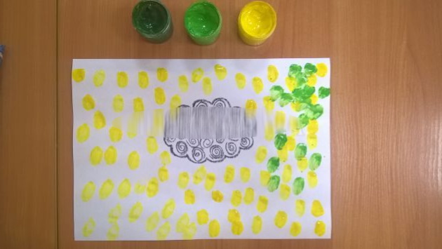 Schafe - Zeichnung für Kinder mit Bleistift, Farben