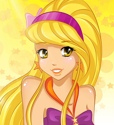 Stella vom Winx-Bild, Foto zum Kopieren