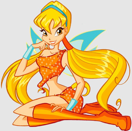 Stella vom Winx-Bild, Foto zum Kopieren