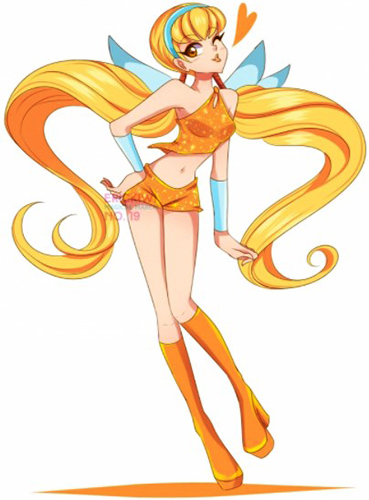 Stella vom Winx-Bild, Foto zum Kopieren