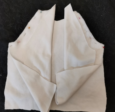 Damen-Sweatshirt. Muster mit Stickerei, Raglanärmel, Kapuze, Druck