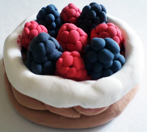 Plastilinkuchen für Kinder von 3-4-5-6 Jahren Schritt für Schritt