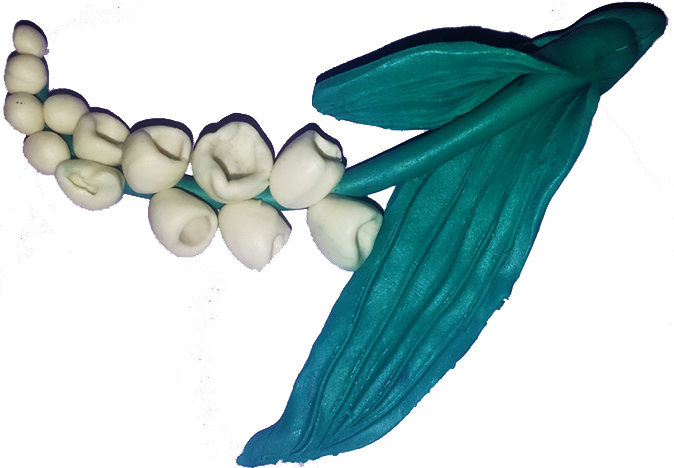 Blumen aus Plastilin für Kinder von 3-7 Jahren, volumetrisch, auf Karton