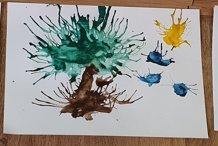 Zeichenunterricht für Kinder von 3-4 Jahren Schritt für Schritt mit Farben, Bleistift