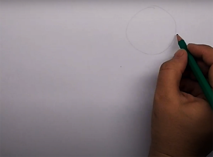 Entenzeichnung für Kinder Schritt für Schritt mit einem Bleistift
