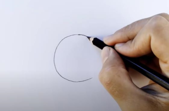 Disegno di ballerina per bambini con matita passo dopo passo