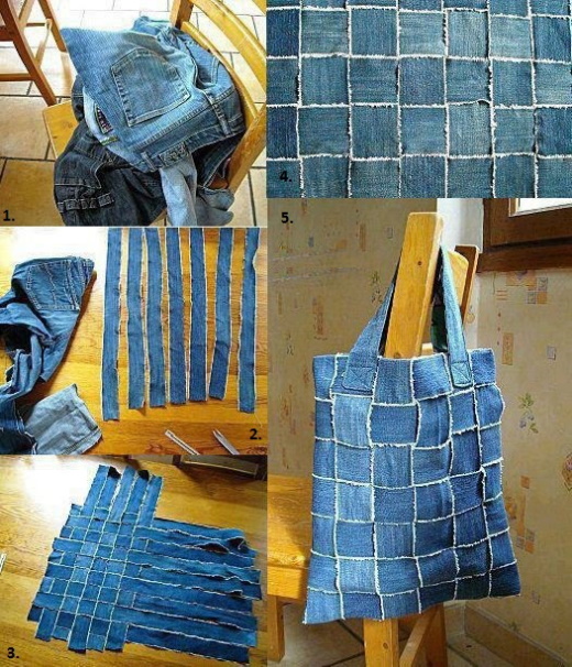 Was man aus alten Jeans alles machen kann. Fotos, Muster für Zuhause