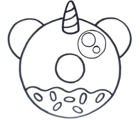 Disegni kawaii carini per schizzi a matita facili