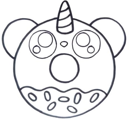Disegni kawaii carini per schizzi a matita facili
