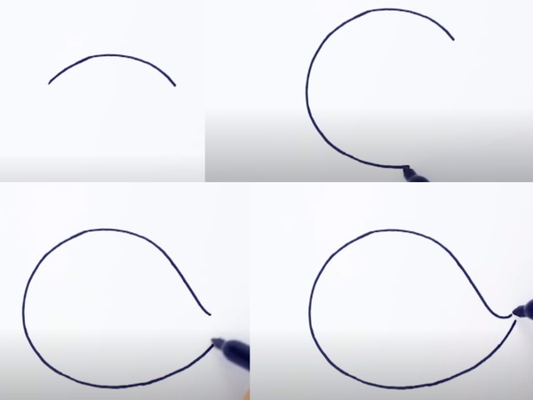 Disegni kawaii carini per schizzi a matita facili