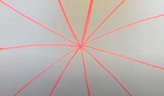 Spinnennetz zeichnen für Kinder mit Bleistift Schritt für Schritt
