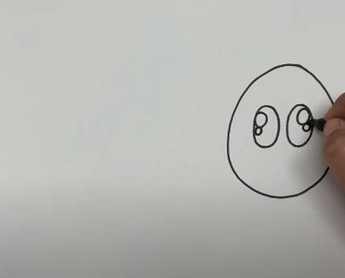 Spinnennetz zeichnen für Kinder mit Bleistift Schritt für Schritt