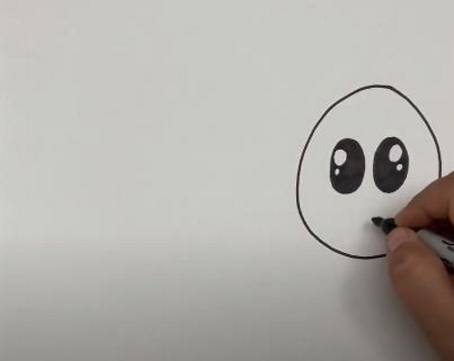 Spinnennetz zeichnen für Kinder mit Bleistift Schritt für Schritt
