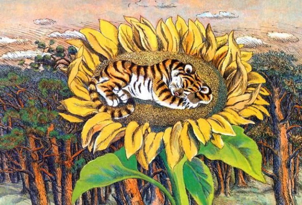 Tiger zeichnen für Kinder mit Bleistift Schritt für Schritt