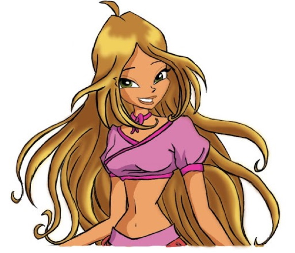 Flora von Winx. Fotos, Bilder zum Kopieren