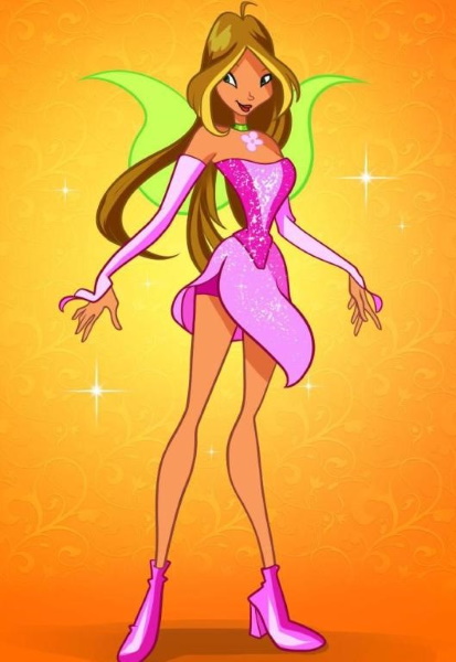 Flora von Winx. Fotos, Bilder zum Kopieren