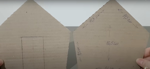DIY-Hütte auf Hühnerbeinen aus Naturmaterialien