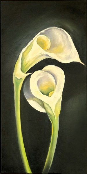 Wie man Blumen mit Gouache Schritt für Schritt für Anfänger und Kinder zeichnet