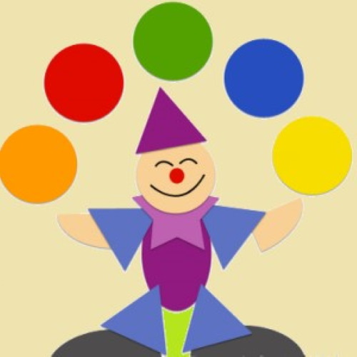 Clownzeichnung für Kinder, Malvorlagen mit Bleistift