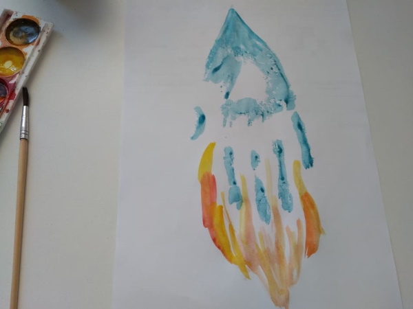 Astronautenzeichnung für Kinder mit Bleistift Schritt für Schritt