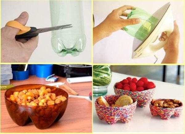 DIY-Lifehacks aus Plastikflaschen für Zuhause