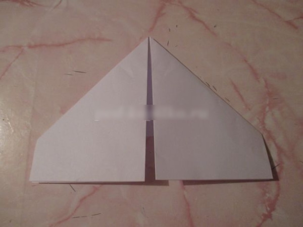 Springender Papierfrosch. Origami-Diagramm Schritt für Schritt