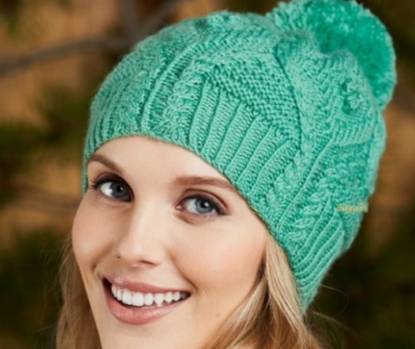 Jugendmützen für Mädchen gestrickt. Schemata mit Beschreibung, Fotos