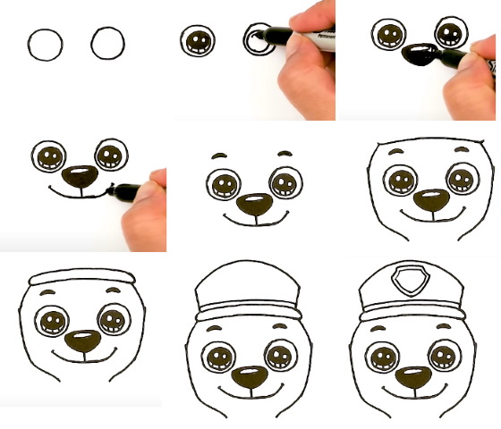 Zeichentrickfiguren zum Skizzieren mit Bleistift in einem Skizzenbuch, im Stil von Mirbie, Anime