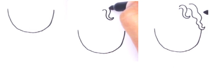 Zeichentrickfiguren zum Skizzieren mit Bleistift in einem Skizzenbuch, im Stil von Mirbie, Anime