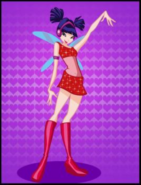 Muse von Winx. Fotos, Bilder zum Kopieren