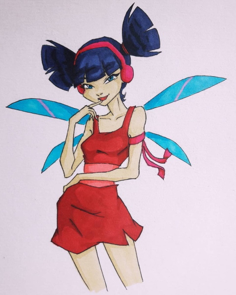 Muse von Winx. Fotos, Bilder zum Kopieren