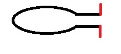 DIY-Hirsch aus Draht und Girlande. Skizze, Diagramm