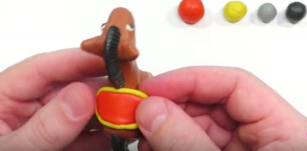 Basteln aus Plastilin für Kinder von 7-8 Jahren Schritt für Schritt