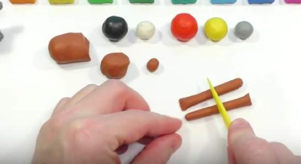 Basteln aus Plastilin für Kinder von 7-8 Jahren Schritt für Schritt