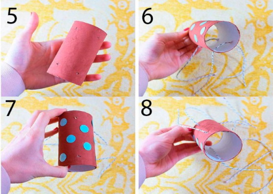 DIY Papierhandtuchrollen Basteln