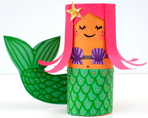 DIY Papierhandtuchrollen Basteln