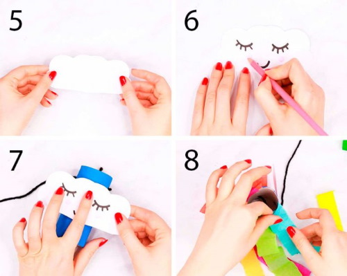 DIY Papierhandtuchrollen Basteln